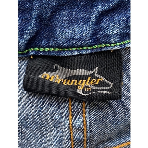 Wrangler Vintage‎ Women's Cowboy Cut High Rise Slim Straight Leg Jeans - 11x34 - Picture 10 of 11